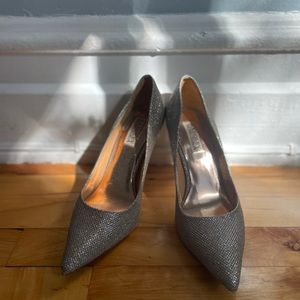 . Sliver Badgley Mischka Heel